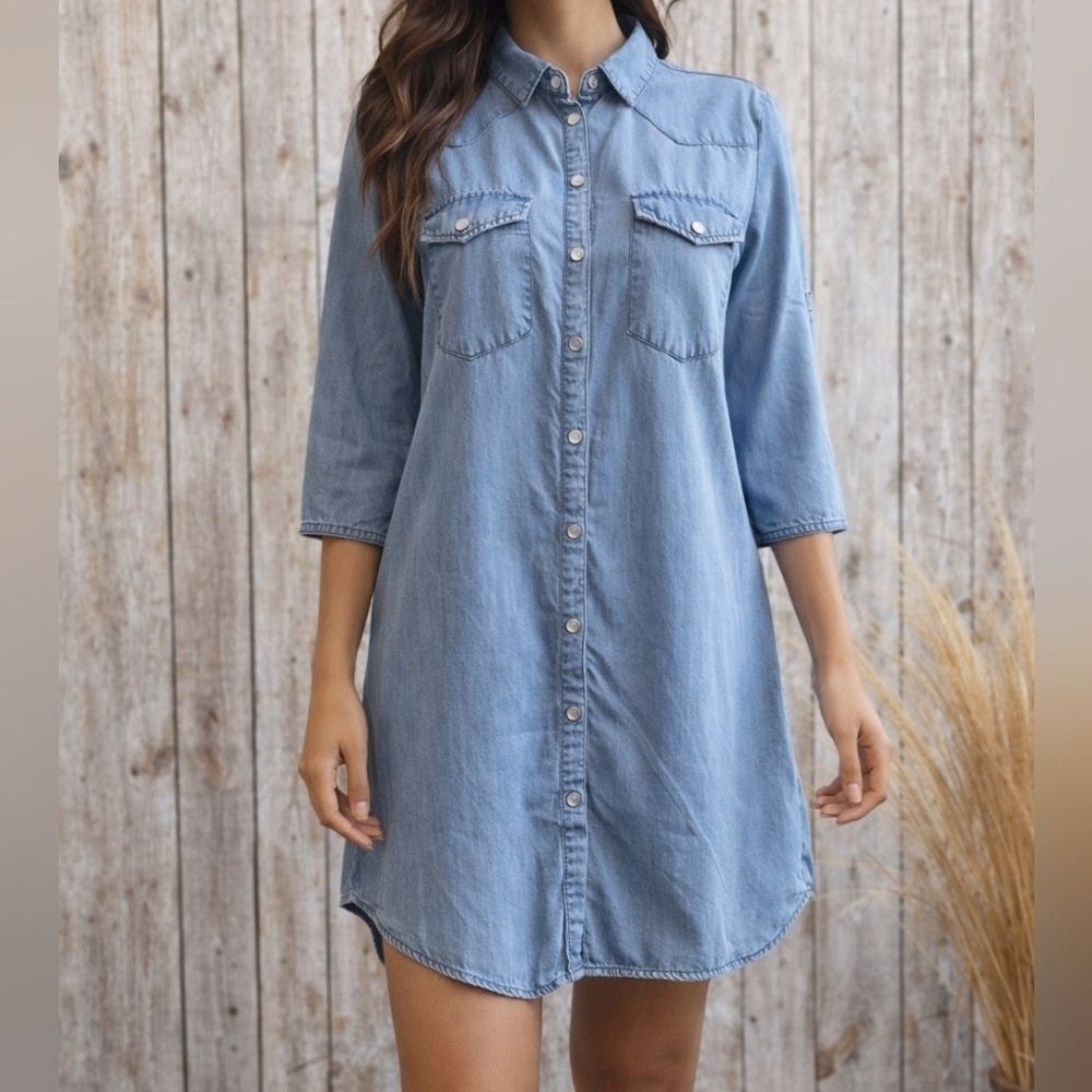 Kut from the kloth women's dress blue like new